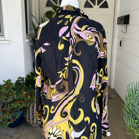 L’AGENCE Silk Blouse NWOT - Picture 6 of 11